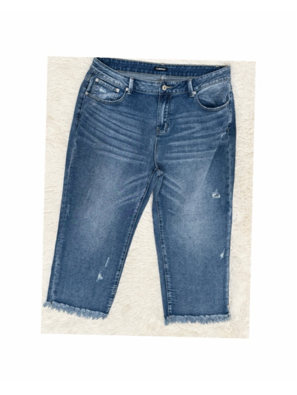 Flamingals Size 2XL Distressed Jeans NWT